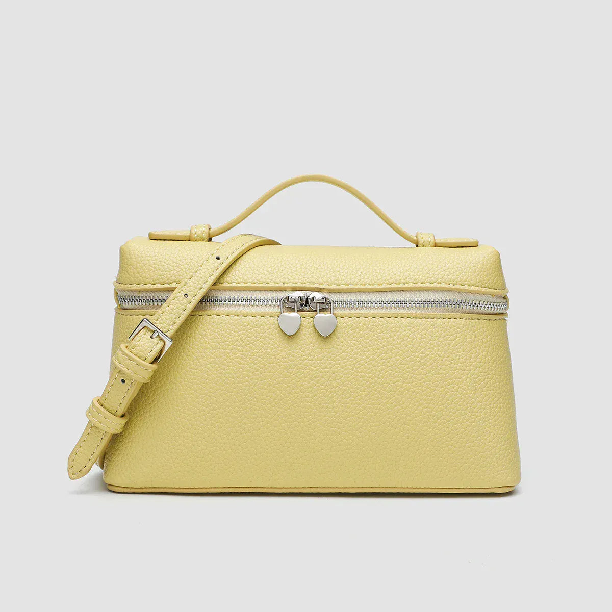 Celvera Tas Dames - Rechthoekige Crossbody met Dubbele Rits | Klassiek
