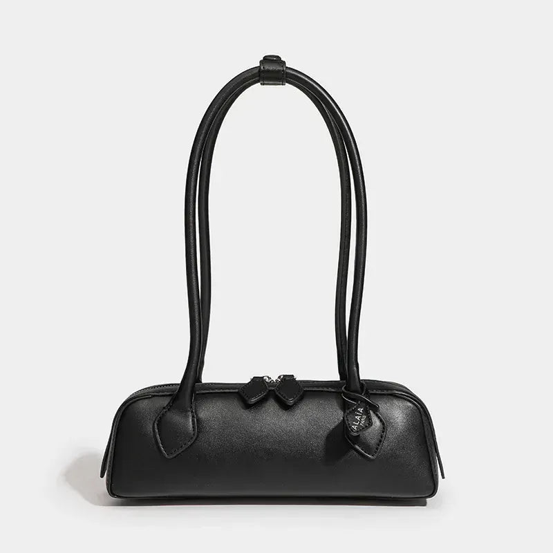 Celvera Tas Dames - Schoudertas met Hoge Boog en Bladdetail | Chique