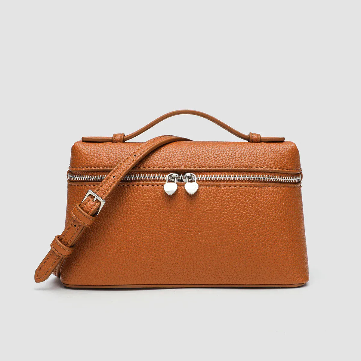 Celvera Tas Dames - Rechthoekige Crossbody met Dubbele Rits | Klassiek