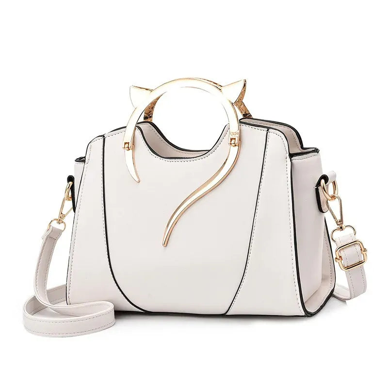 Celvera Tas Dames - Stijlvolle Handtas met Gouden Details | Chique