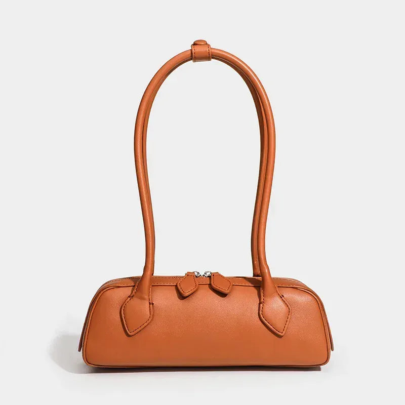 Celvera Tas Dames - Schoudertas met Hoge Boog en Bladdetail | Chique