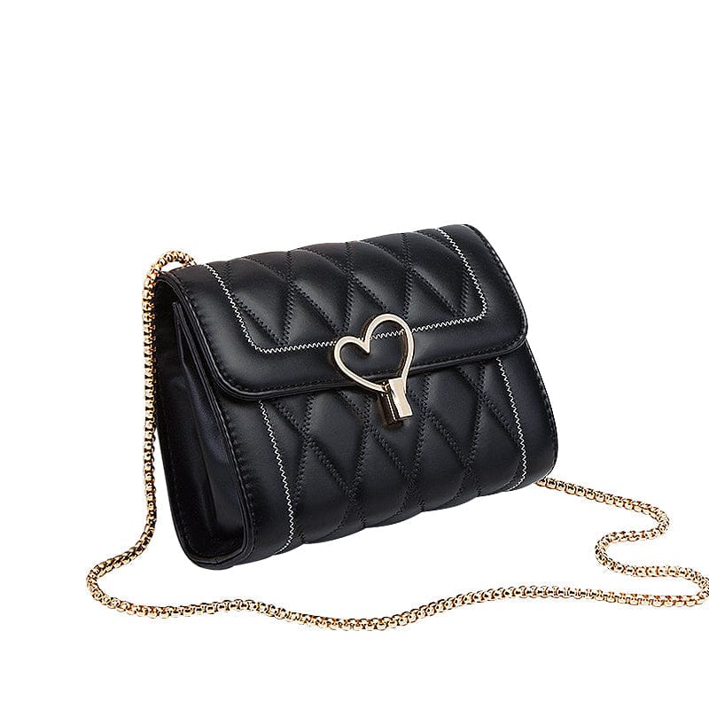 Celvera Trendy Crossbody Handtas met Hart Detail – Compact & Chic
