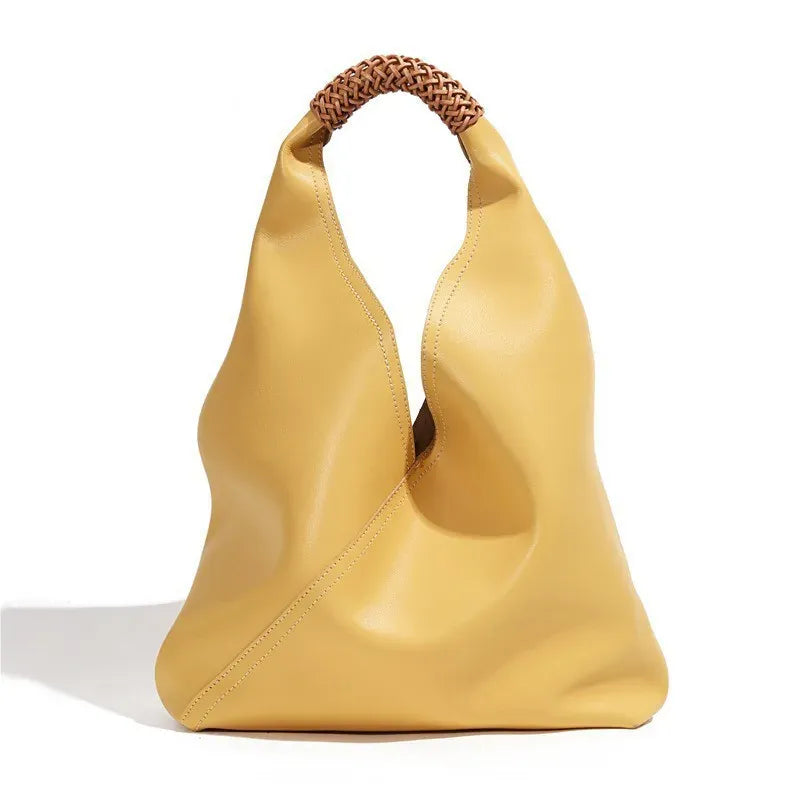 Celvera Tas Dames - Soepele Hobo Tas met Gevlochten Handvat | Casual
