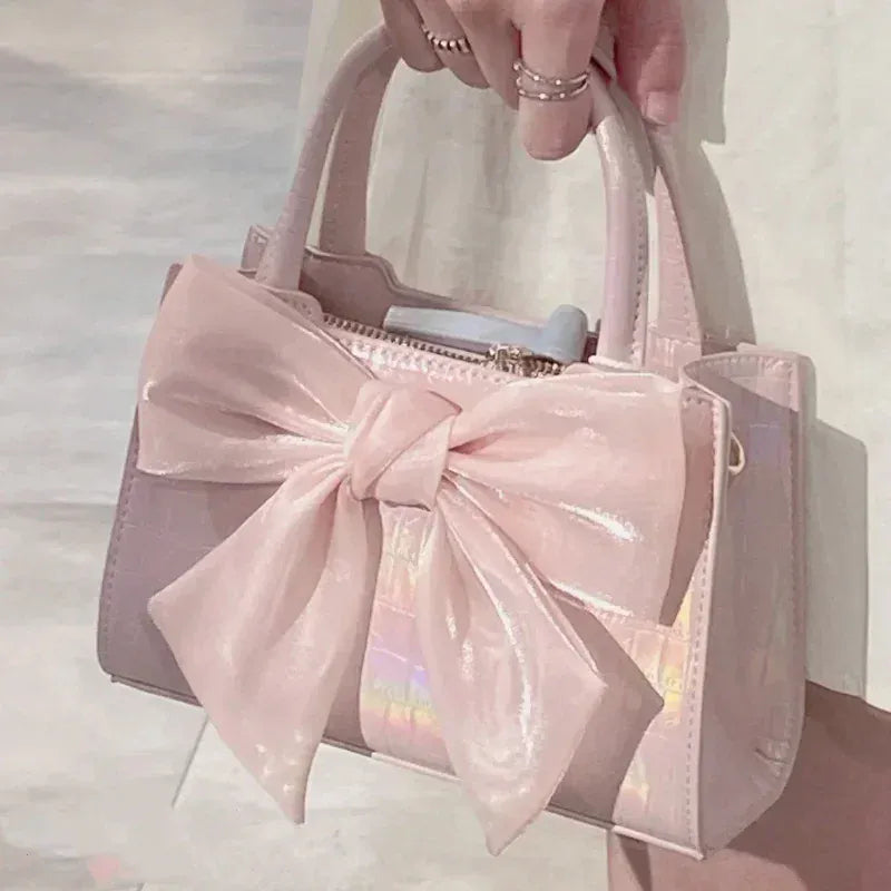 Celvera Tas Dames - Compacte Handtas met Oversized Strik | Chique