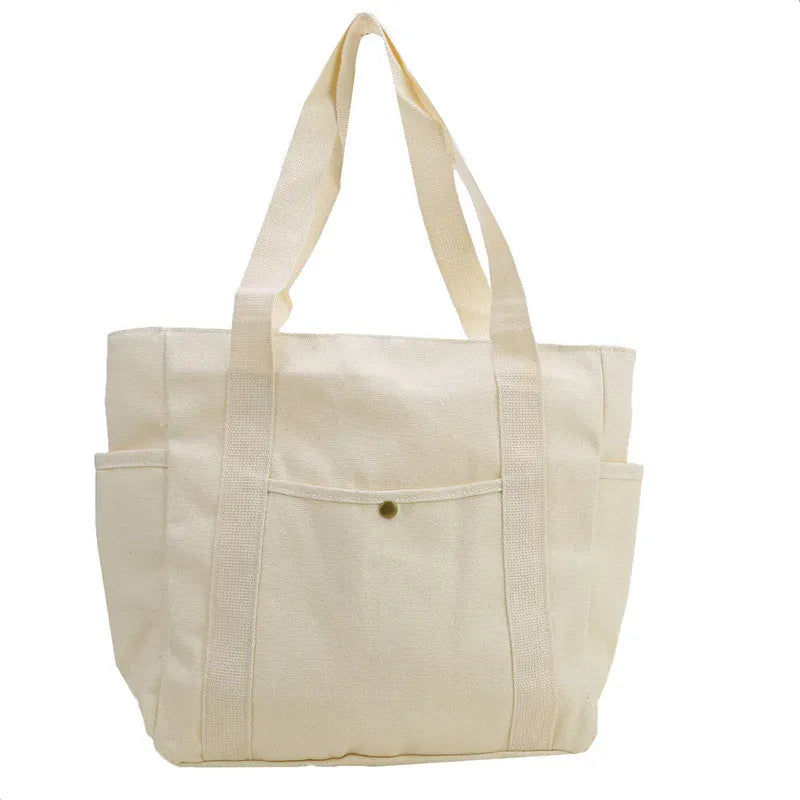 Celvera Tas Dames - Ruime Shopper met Zijvakken en Drukknoop | Casual