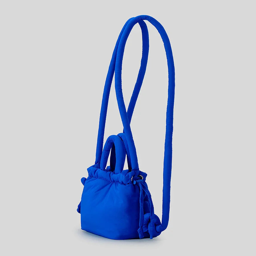 Tas Dames - Mini Handtas met Geknoopt Handvat en Trekkoord | Casual
