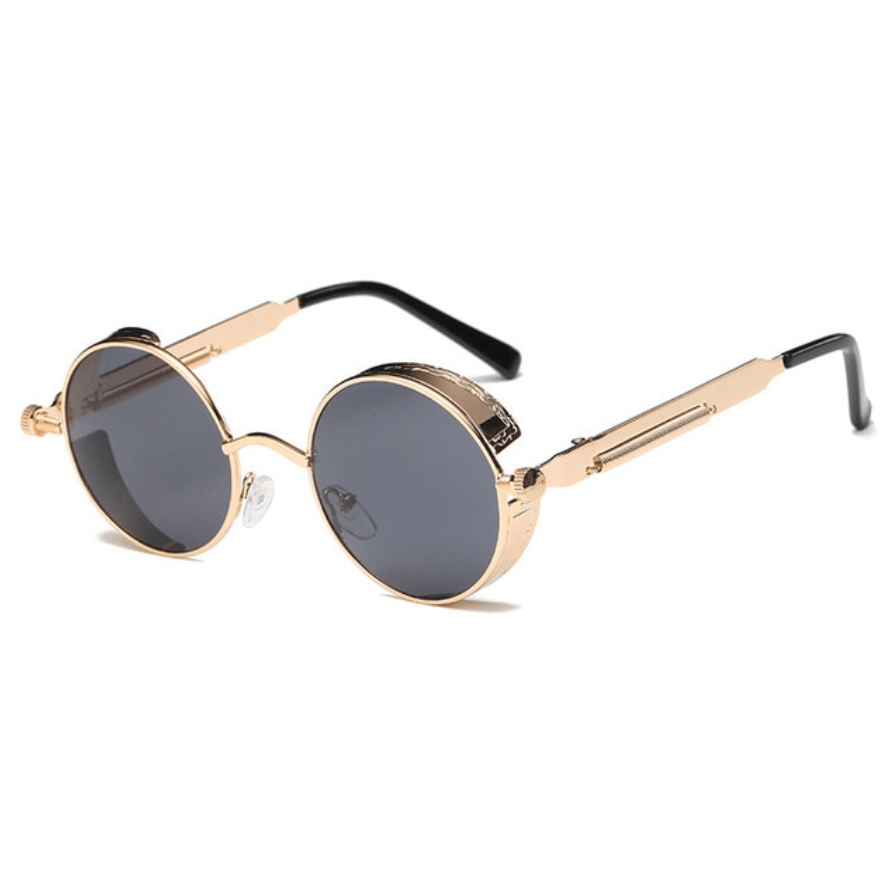 Celvera Zonnebril Unisex | Vintage Steampunk Stijl | Lichtgewicht & Duurzaam