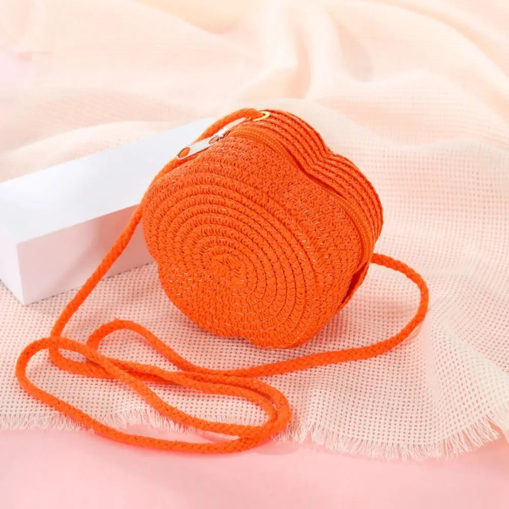 Celvera Tas Dames - Ronde Gevlochten Zomertas met Crossbody Riem | Casual