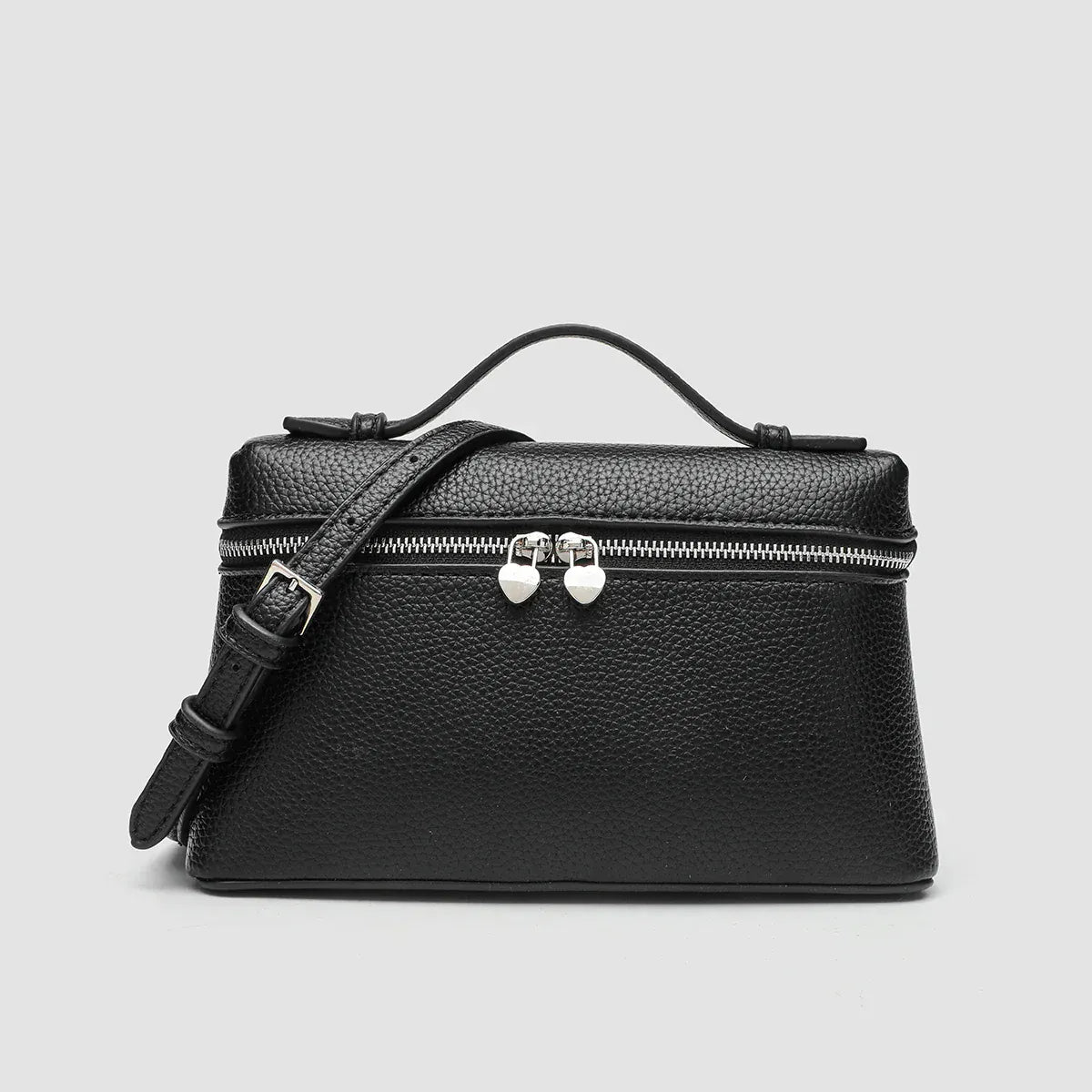 Celvera Tas Dames - Rechthoekige Crossbody met Dubbele Rits | Klassiek