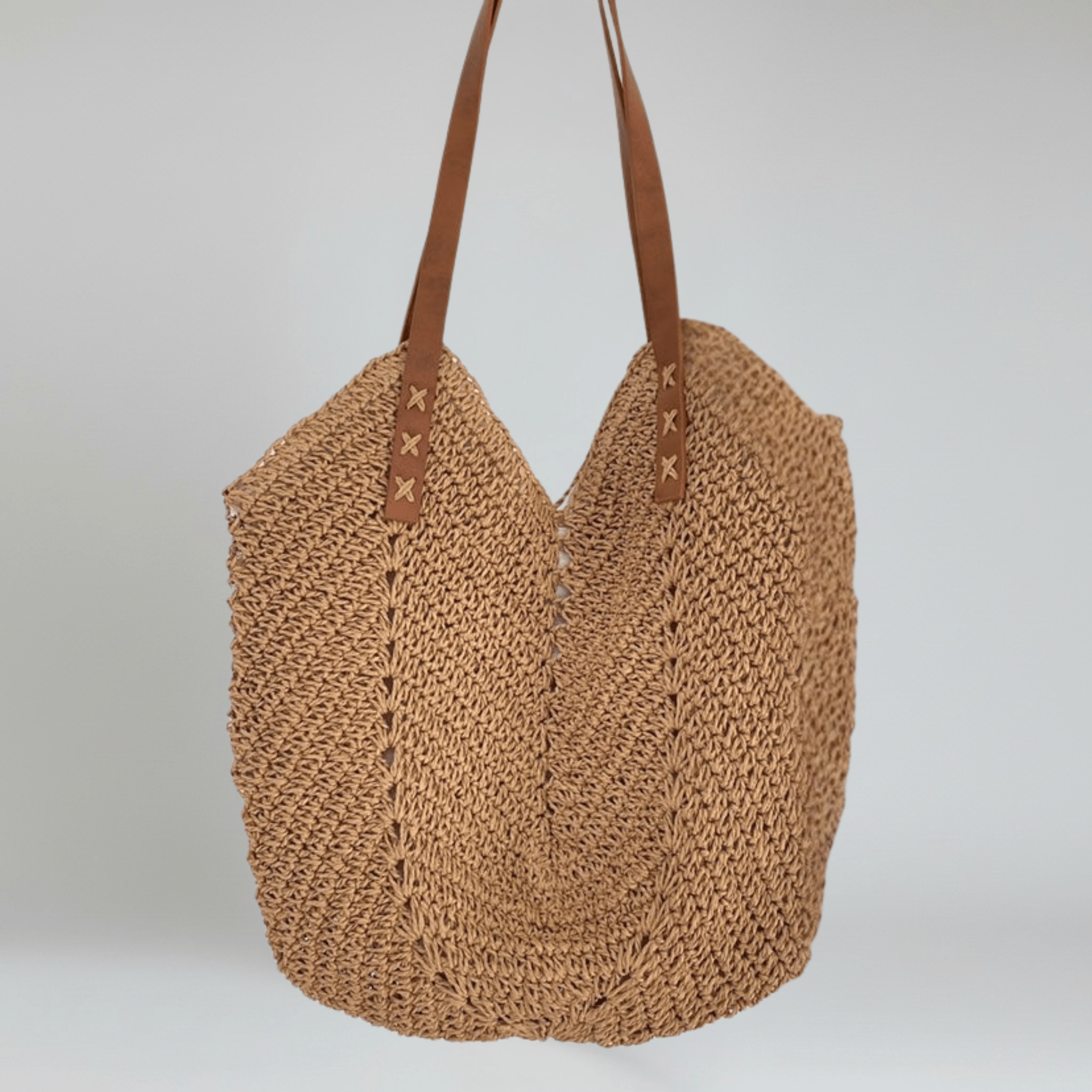 Celvera Straw Tote Bag Dames – Geweven Zomertas voor Strand en Vakantie