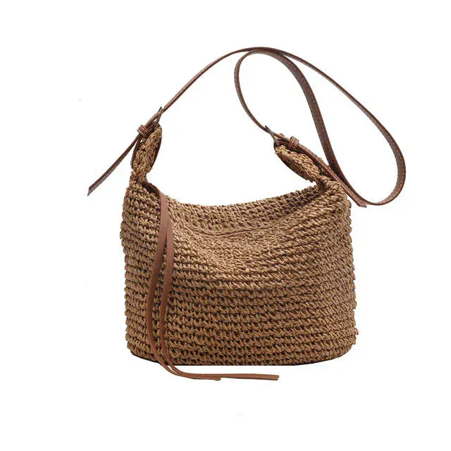 Celvera Tas Dames - Gevlochten Hobo met Verstelbare Schouderband | Bohemien