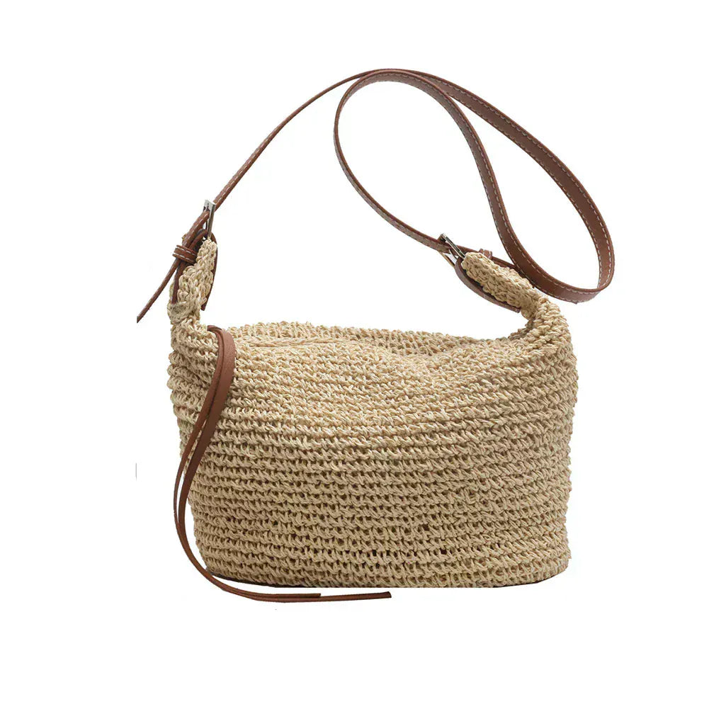 Celvera Tas Dames - Gevlochten Hobo met Verstelbare Schouderband | Bohemien
