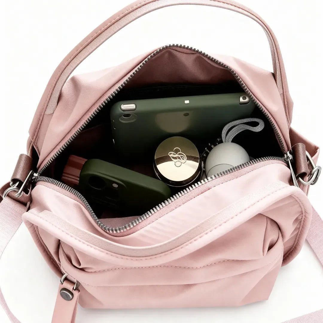 Celvera Luxe Crossbody Tas | Nylon | Verstelbare Band & Veel Opbergruimte