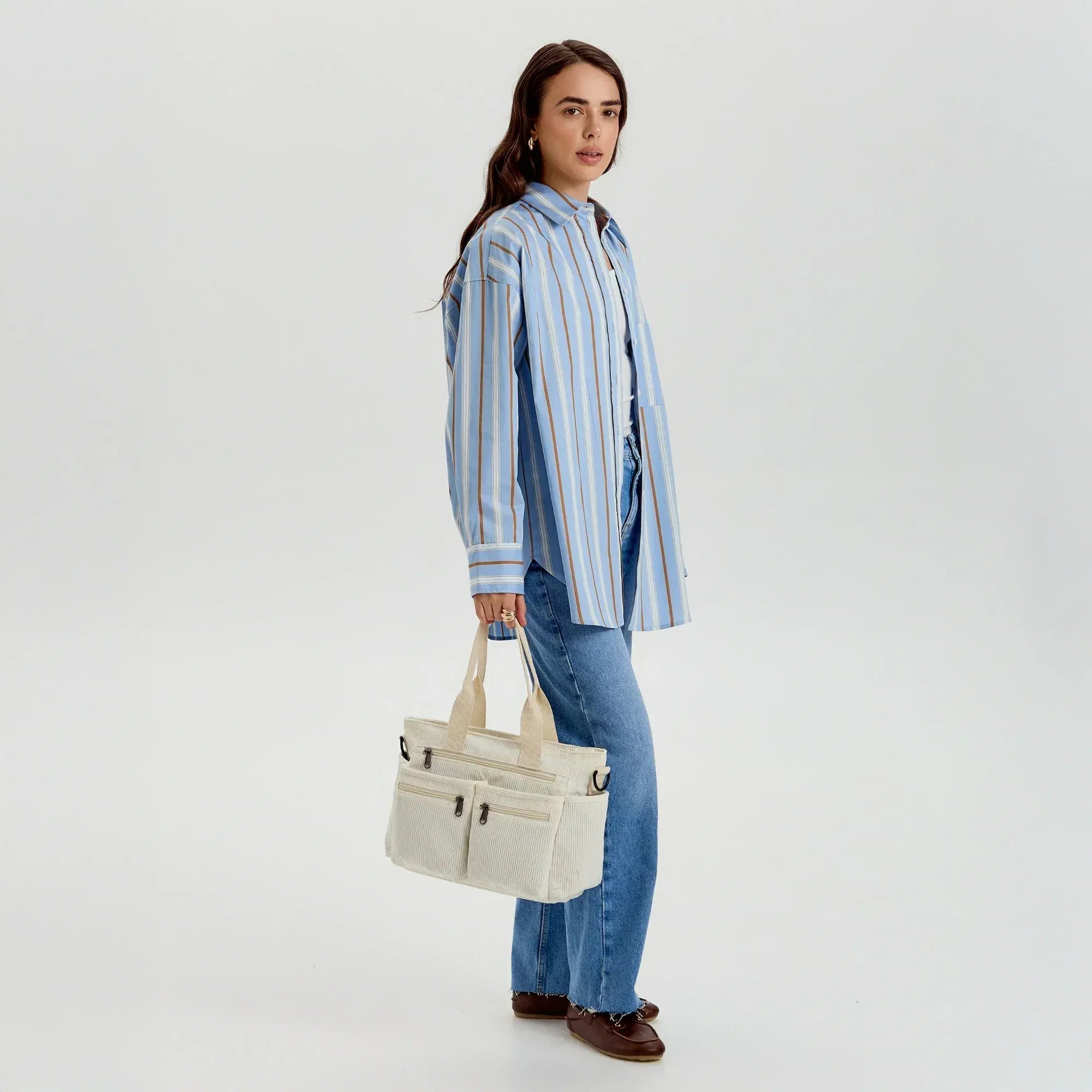 Celvera Crossbody Tas Dames | Corduroy | Ruim & Praktisch Design