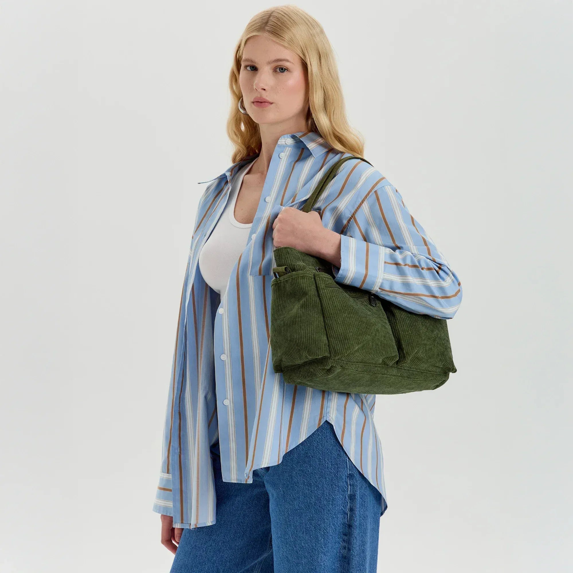 Celvera Crossbody Tas Dames | Corduroy | Ruim & Praktisch Design