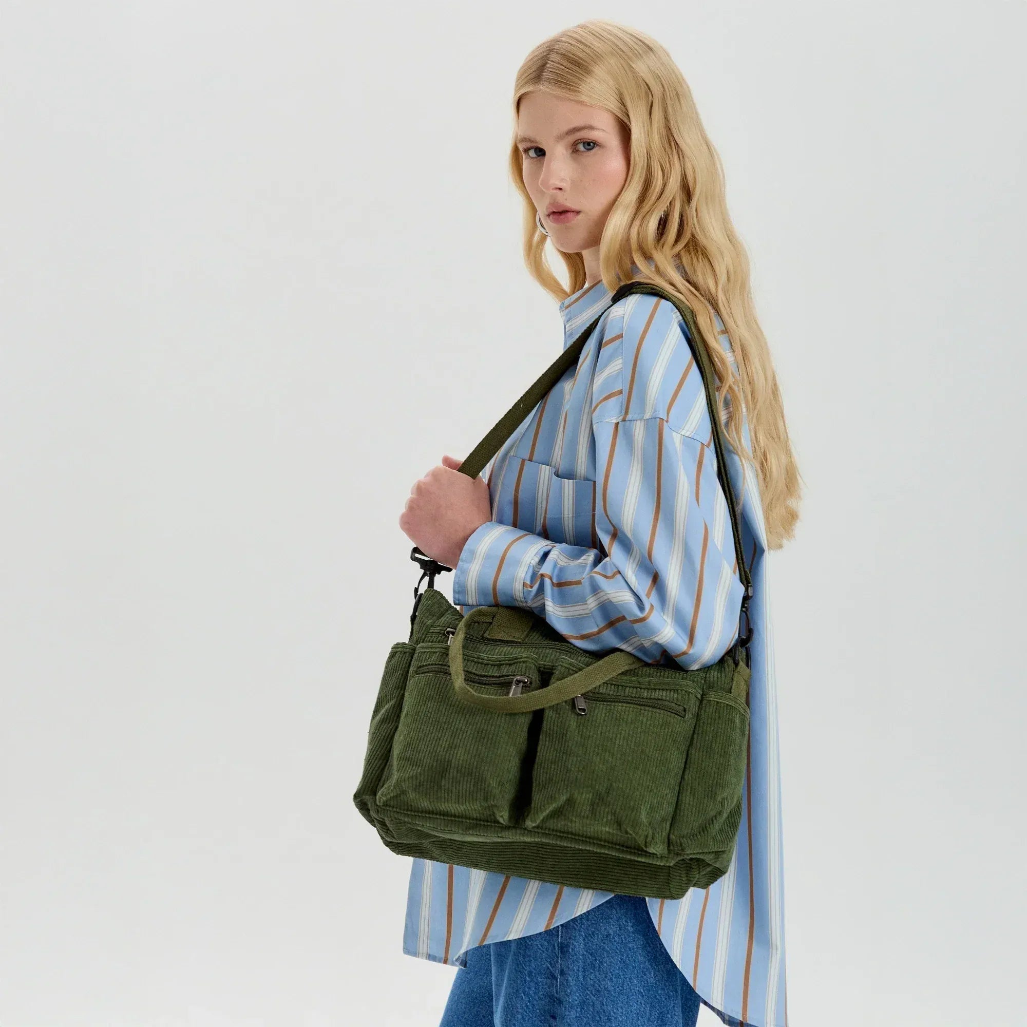 Celvera Crossbody Tas Dames | Corduroy | Ruim & Praktisch Design