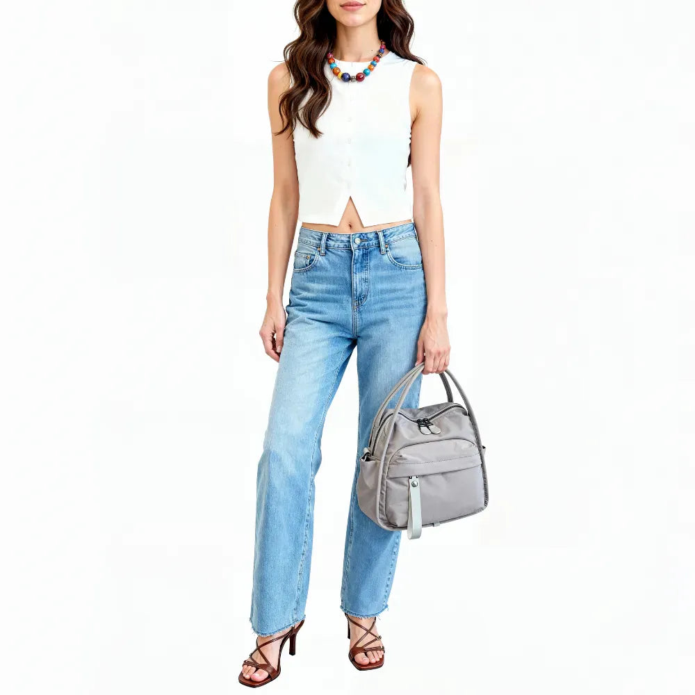 Celvera Luxe Crossbody Tas | Nylon | Verstelbare Band & Veel Opbergruimte