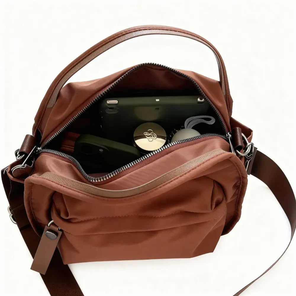 Celvera Luxe Crossbody Tas | Nylon | Verstelbare Band & Veel Opbergruimte