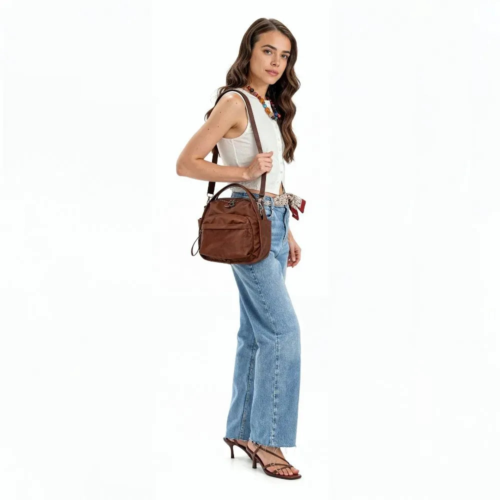 Celvera Luxe Crossbody Tas | Nylon | Verstelbare Band & Veel Opbergruimte