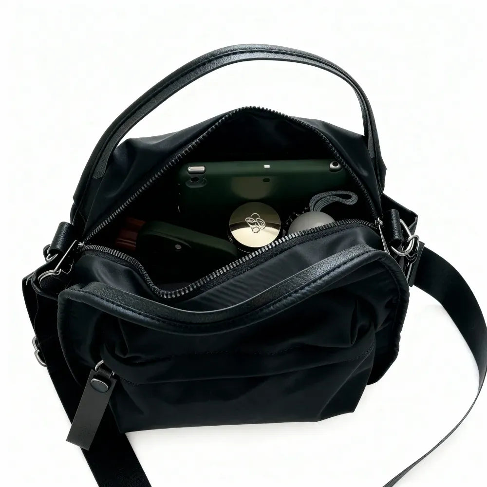 Celvera Luxe Crossbody Tas | Nylon | Verstelbare Band & Veel Opbergruimte