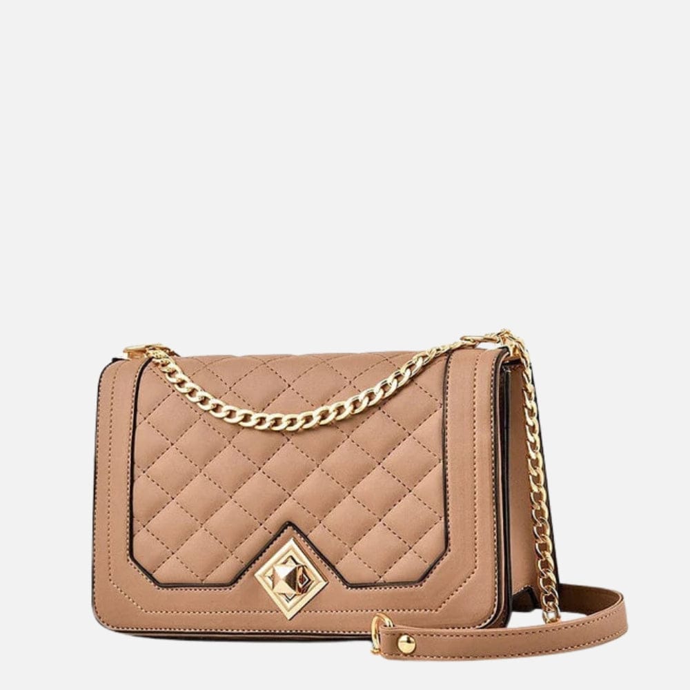 Celvera Trendy Crossbody Schoudertas met Diamantpatroon – Stijlvol & Compact