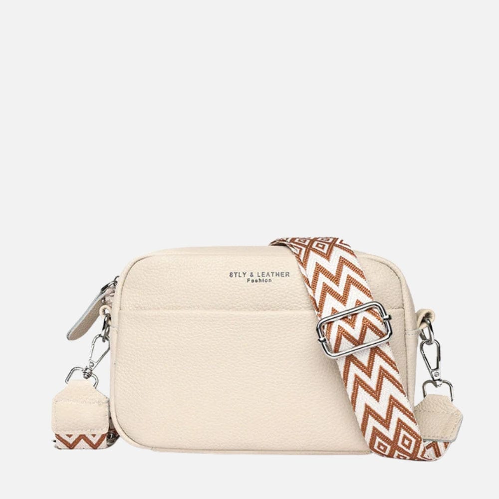 Celvera Luxe Crossbody Tas met Bohemian Schouderband