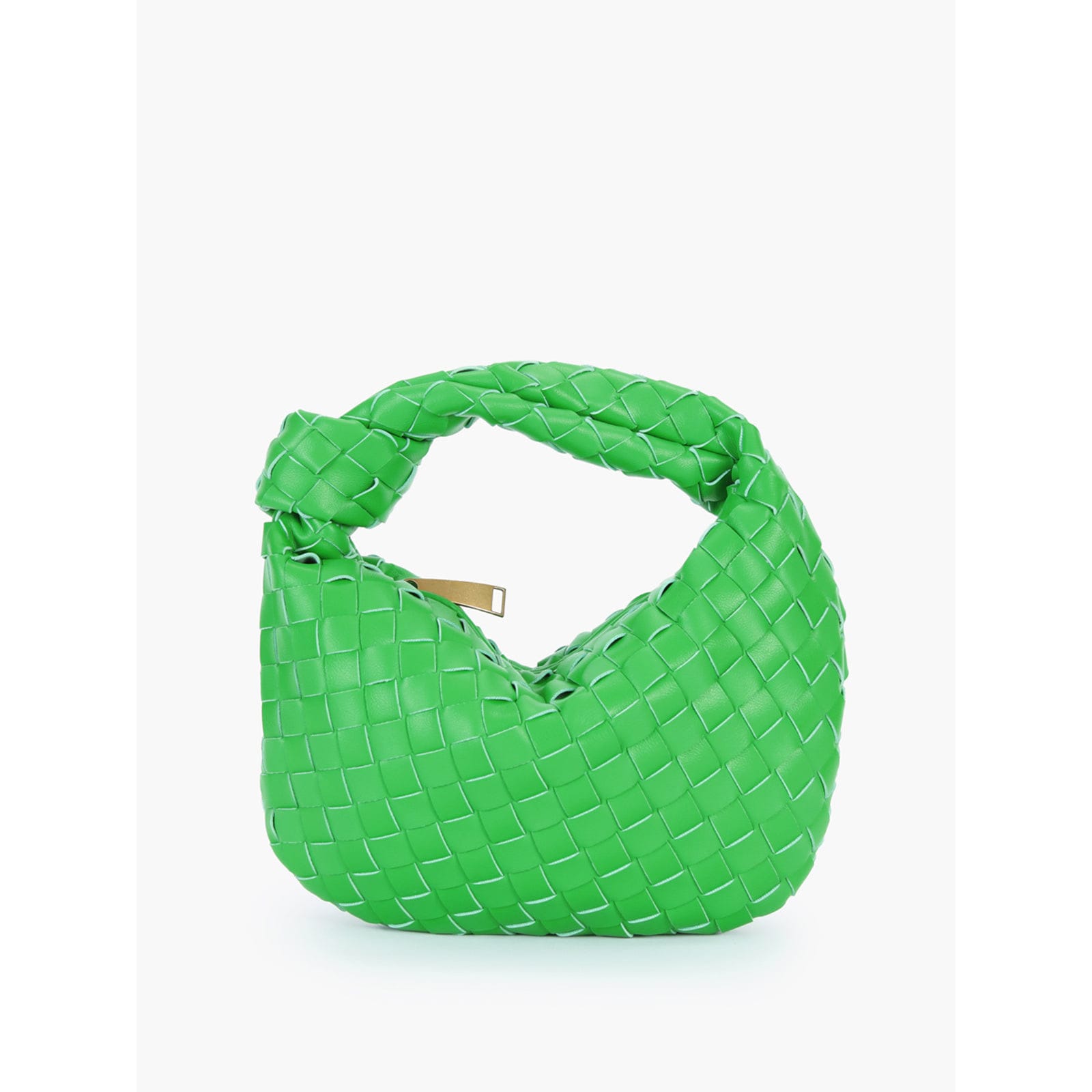 Celvera Tas Dames - Gevlochten Hobo met Knoophandvat en Rits | Trendy