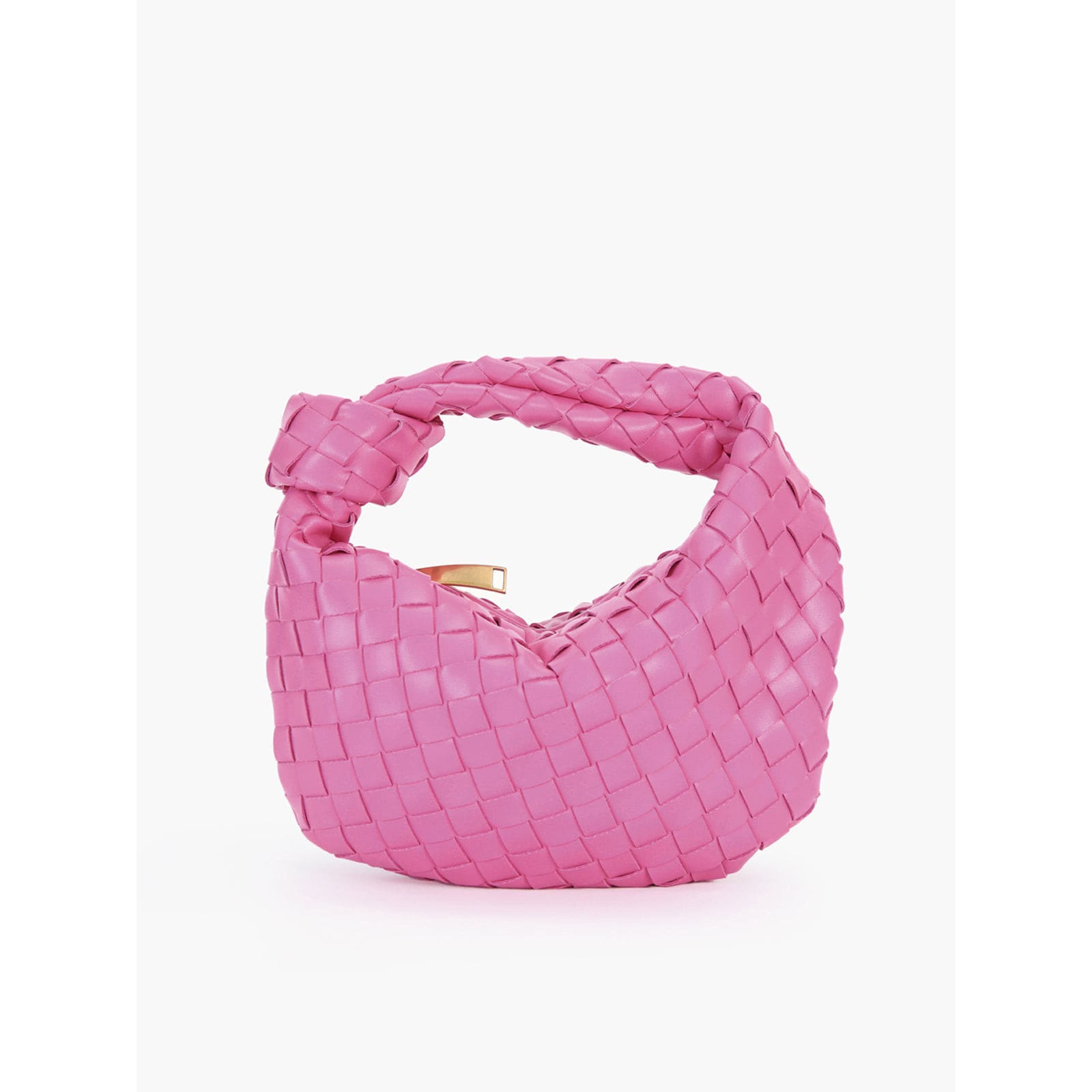 Celvera Tas Dames - Gevlochten Hobo met Knoophandvat en Rits | Trendy