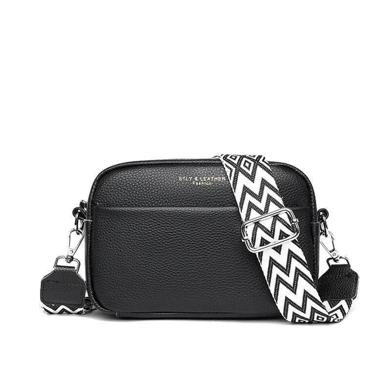 Celvera Crossbody tas van soepel leder met strak silhouet