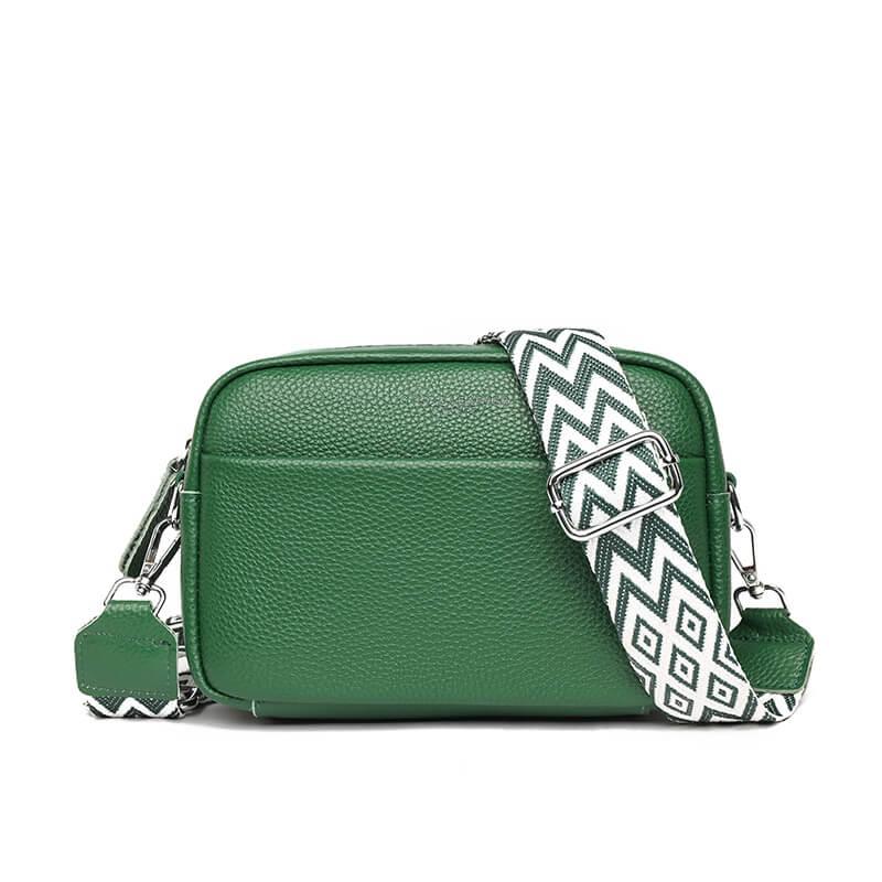 Celvera Crossbody tas van soepel leder met strak silhouet