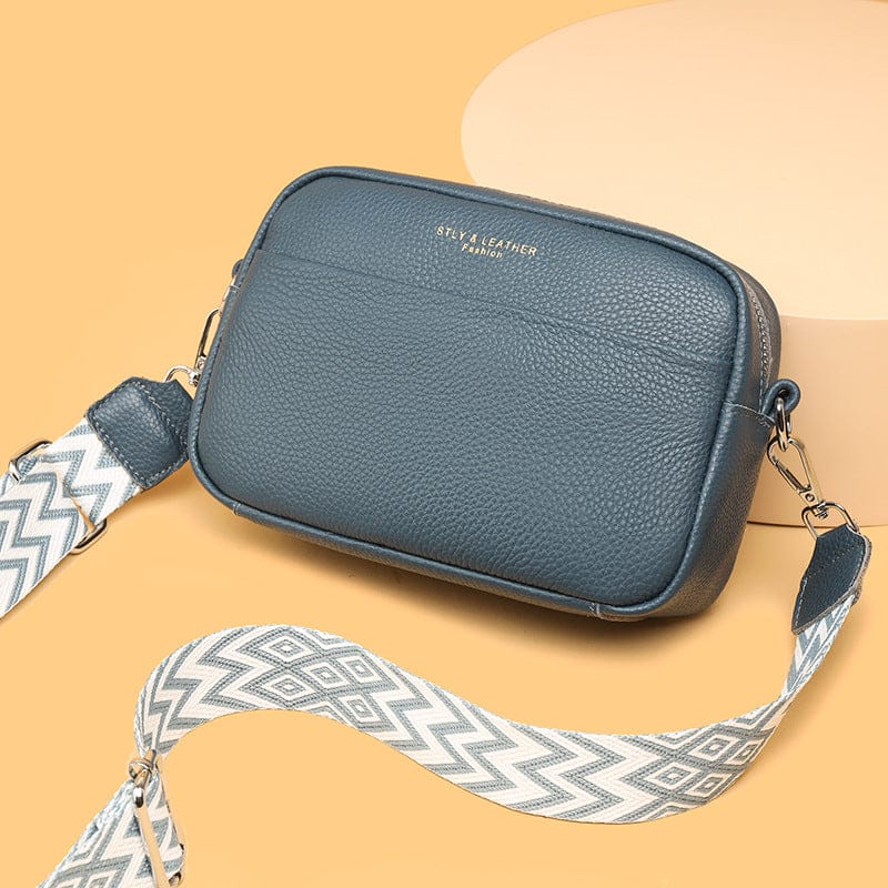 Celvera Luxe Crossbody Tas met Bohemian Schouderband