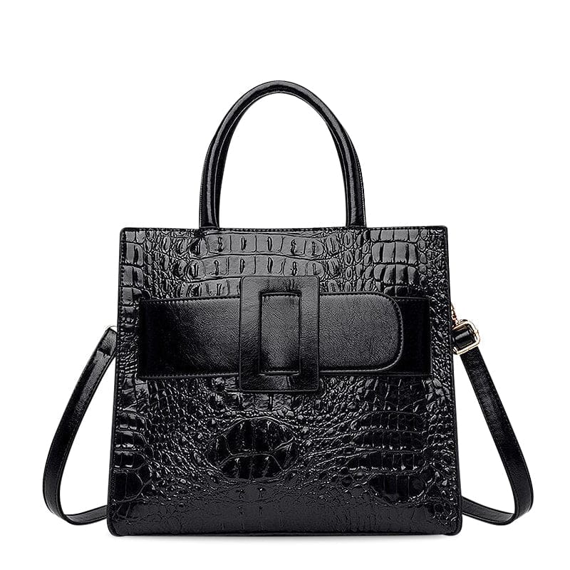 Celvera Designer Handtas in Croco Stijl – Chique en Praktisch voor Vrouwen