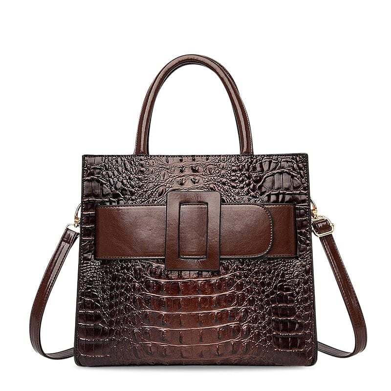 Celvera Designer Handtas in Croco Stijl – Chique en Praktisch voor Vrouwen