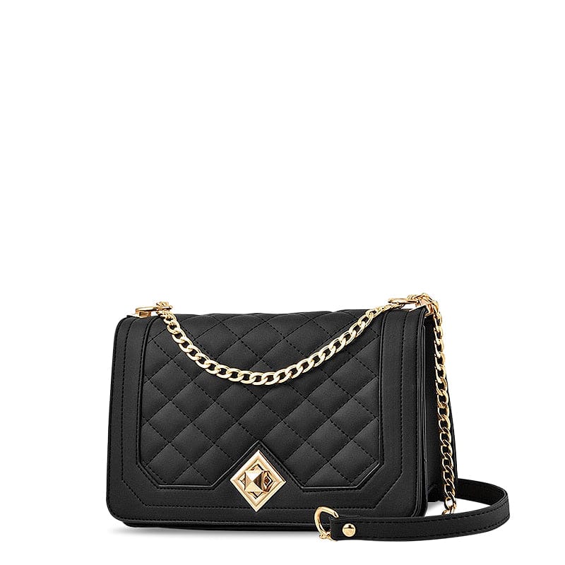 Celvera Trendy Crossbody Schoudertas met Diamantpatroon – Stijlvol & Compact