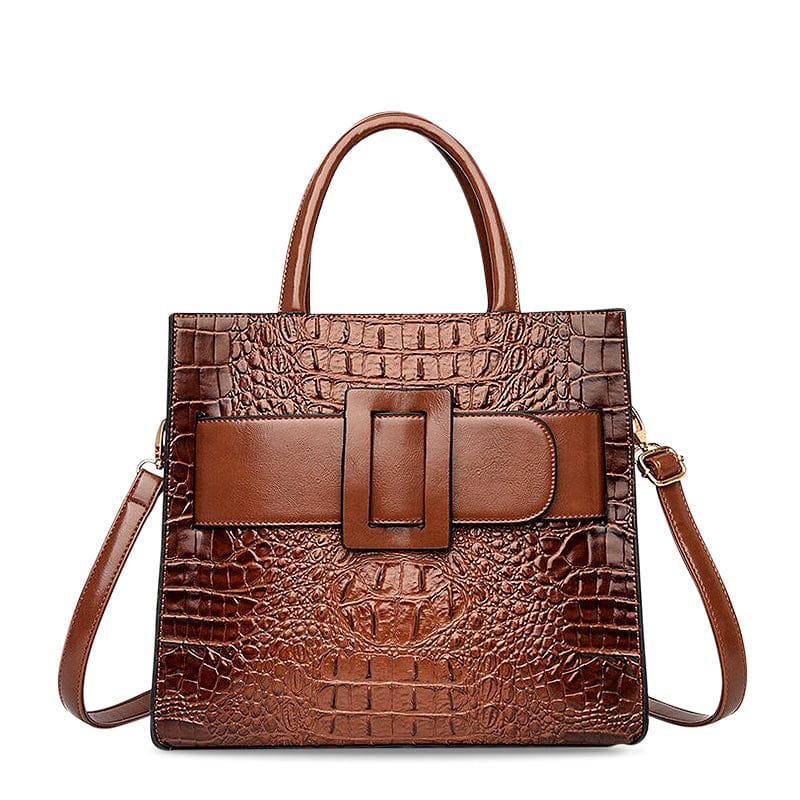 Celvera Designer Handtas in Croco Stijl – Chique en Praktisch voor Vrouwen