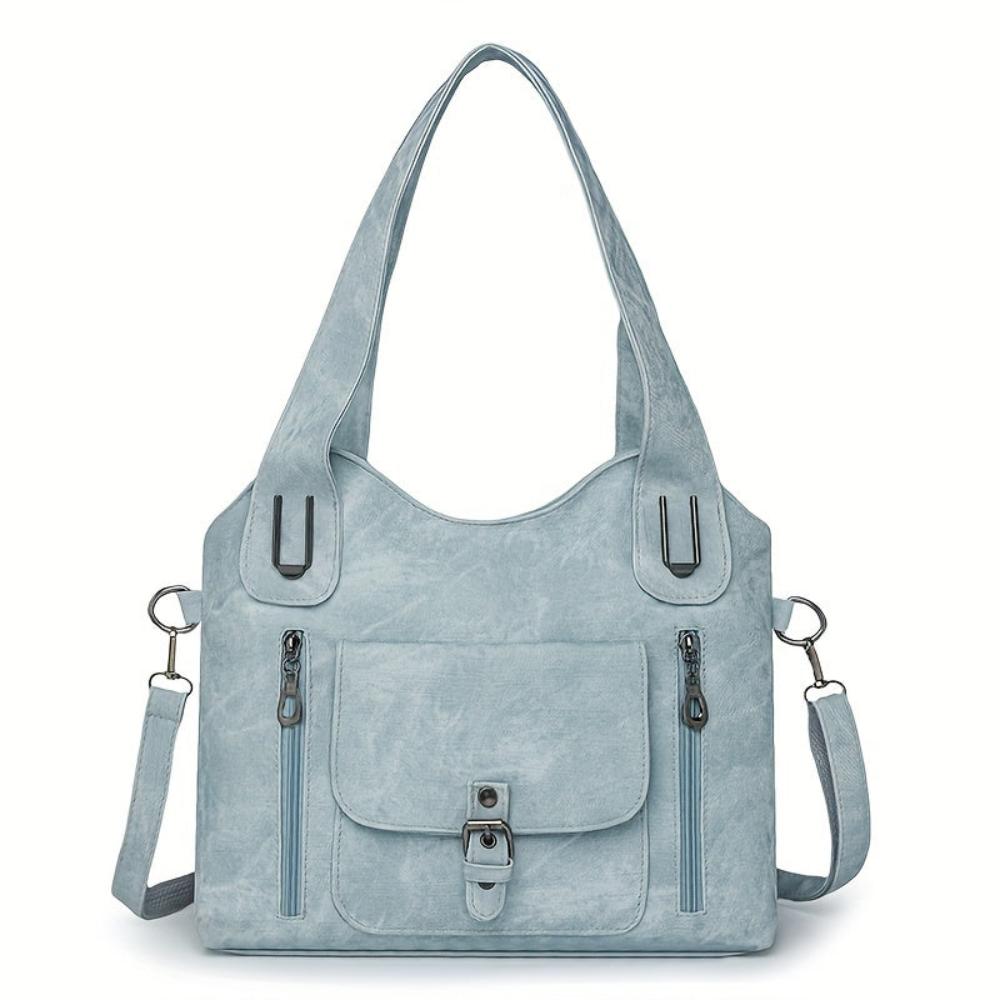Celvera Tas Dames - Ruime Hobo met Meerdere Vakken en Frontklep | Casual