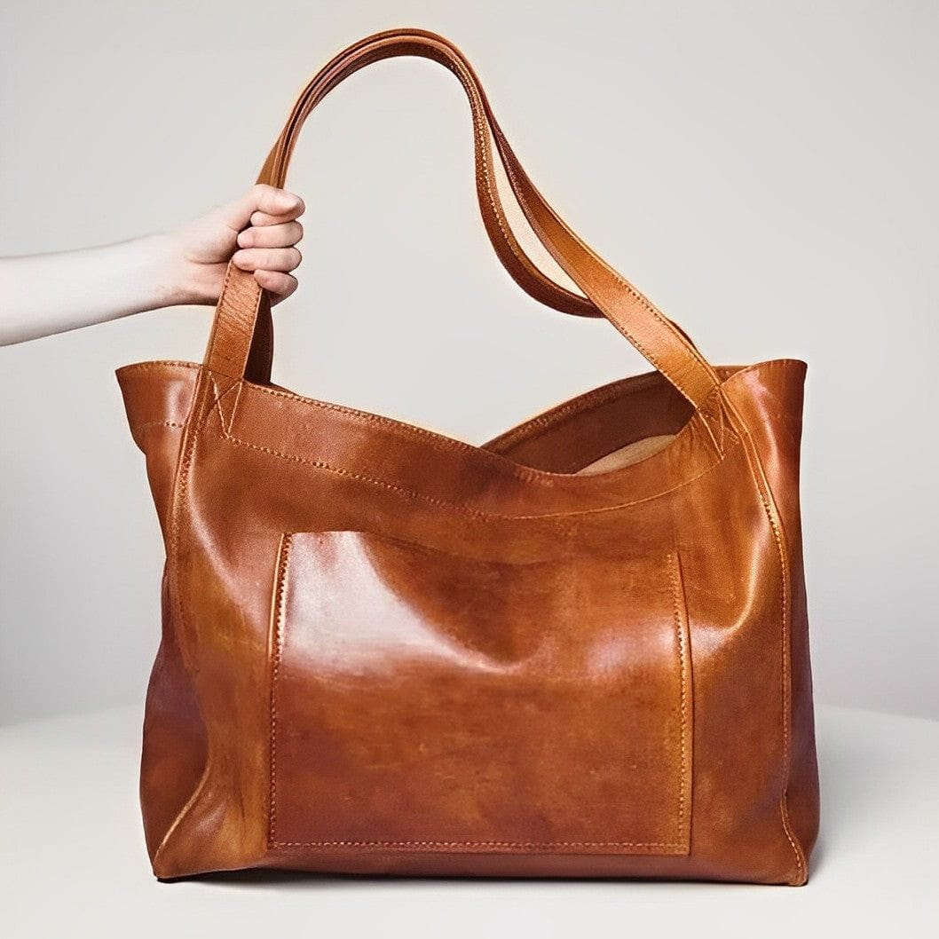Celvera Tas Dames - Grote Shopper met Voorvak en Dubbele Schouderhengsels | Casual