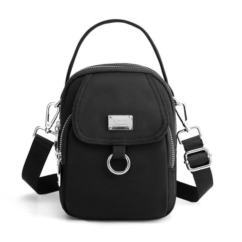 Celvera Tas Dames - Compacte Mini Crossbody met Tophandvat en Brede Riem | Mini