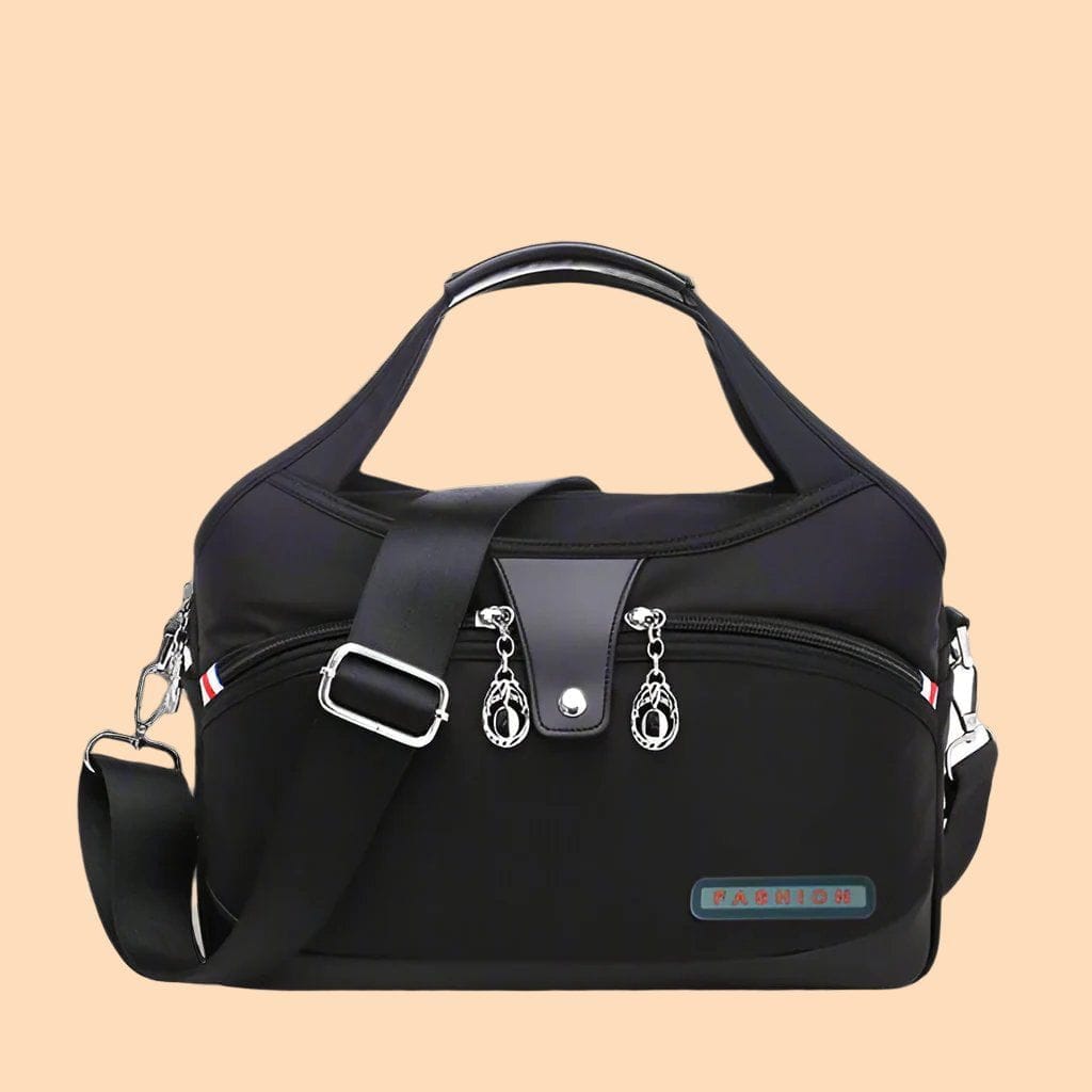 Celvera Tas Dames - Lichtgewicht Handtas met Decoratieve Hangers | Riem