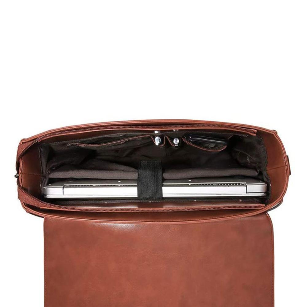 Celvera Tas Dames - Gestructureerde Flap Bag met Strik en Lasercut Detail | Chique