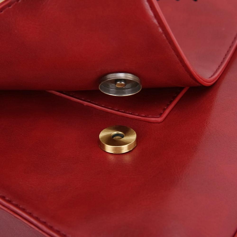 Celvera Tas Dames - Gestructureerde Flap Bag met Strik en Lasercut Detail | Chique
