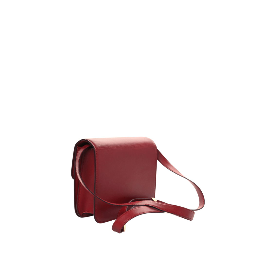 Celvera Tas Dames - Compacte Crossbody met Klepje en Goudkleurig Slot | Chique