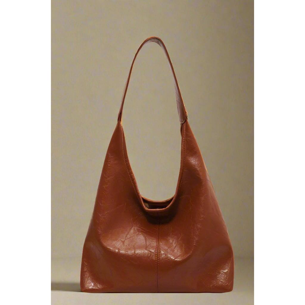 Celvera Tas Dames - Ruime Zachte Hobo met Enkele Schouderriem en Naaddetail | Casual