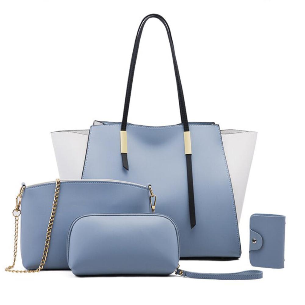 Celvera Tas Dames - 4-Delige Set met Shopper, Crossbody en Clutch | Chic