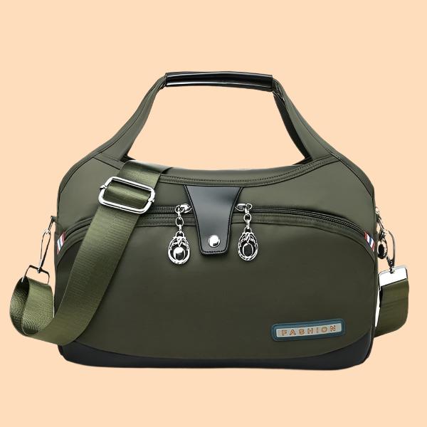 Celvera Tas Dames - Lichtgewicht Handtas met Decoratieve Hangers | Riem