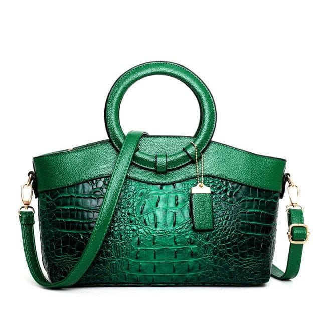 Celvera Tas Dames - Gestructureerde Handtas met Ronde Handvatten en Reliefpatroon | Chic