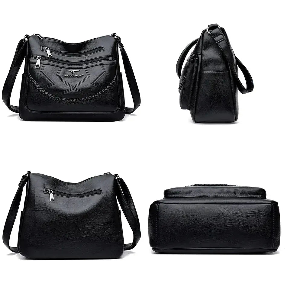 Celvera Moderne Crossbody Tas met Veel Vakken