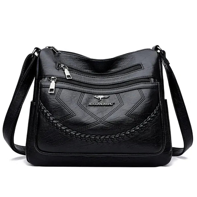 Celvera Moderne Crossbody Tas met Veel Vakken