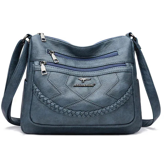 Celvera Moderne Crossbody Tas met Veel Vakken