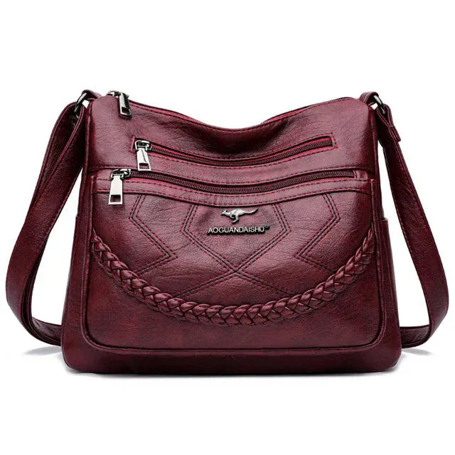 Celvera Moderne Crossbody Tas met Veel Vakken